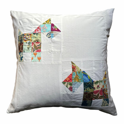 Pure Cotton Scottie Patchwork Cushion Cover